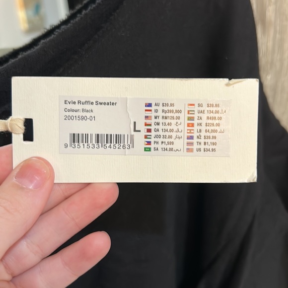 COTTON:ON | Evie Ruffle Sweater - Picture 3 of 5